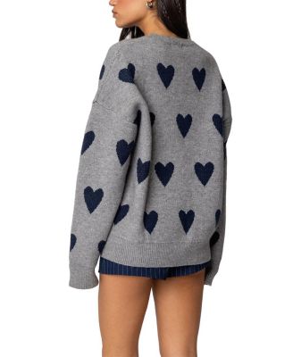 Big Heart Oversized Sweater