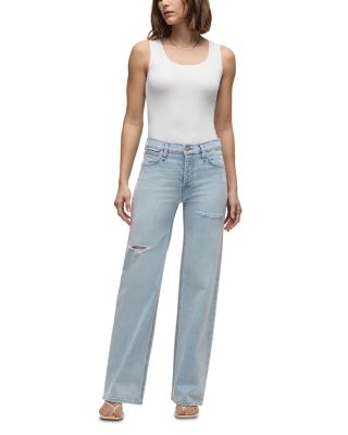 Rosie High Rise Wide Leg Jeans in Rearview