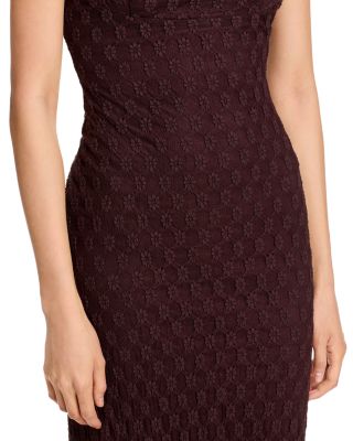 Adoni Crochet Midi Dress