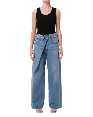 Vana Fold Wide Leg Jeans in Mantra