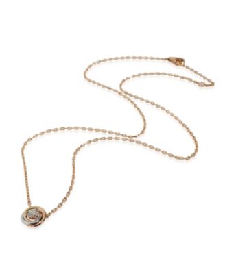 Trinity 18k 3 Tone Gold Pendant