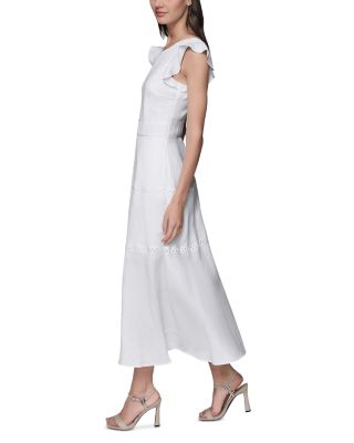 Round Neck Midi Dress