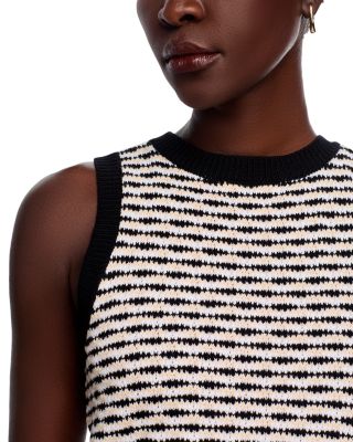 Alice Wavy Striped Demi Tank Top