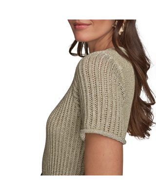 Cord Belt Sweater Dress
