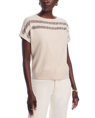 Mesh Inset Sweatshirt