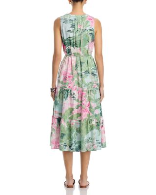Garden Villa Linen Sundress