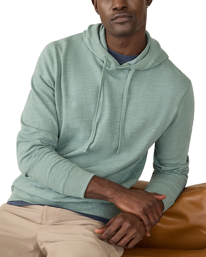 Faherty Slub Cotton Hoodie
