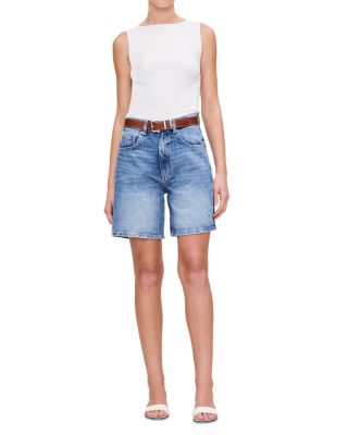 Taylor High Rise Denim Shorts