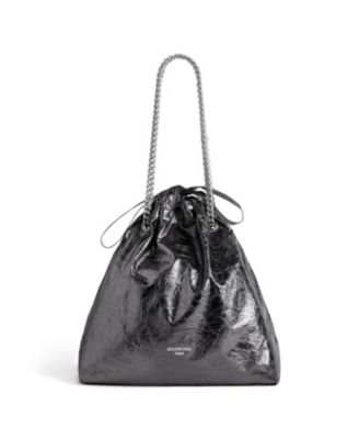 Balenciaga - Crush Tote Bag Metallized