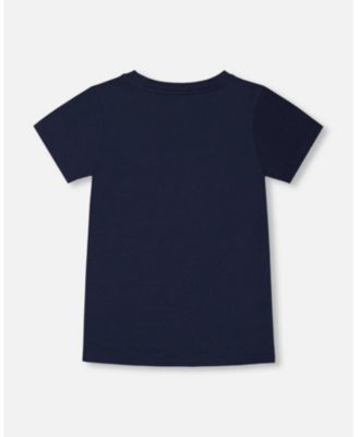 Boys' Organic Smiling Cotton Graphic Tee - Little Kid