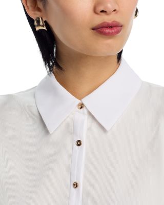 Odette Mixed Media Dress