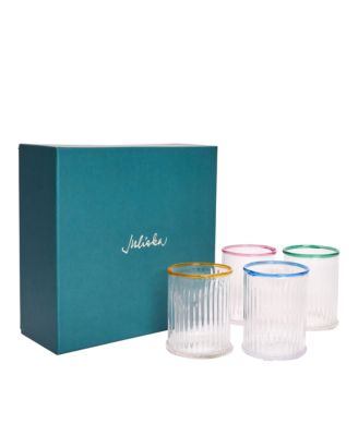 Nell Double Old Fashioned Assorted, Set of 4