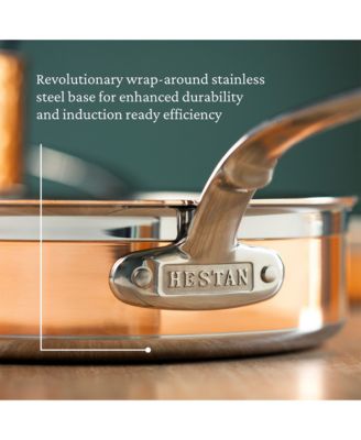 CopperBond&amp;reg; 3.5-Quart Induction Copper Saut&amp;eacute; Pan with Lid