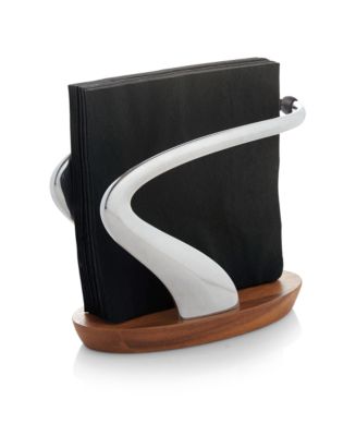Nambé Lupo Napkin Holder