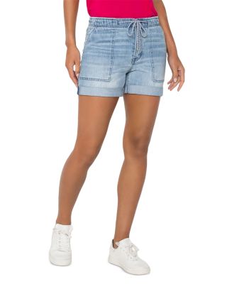 Rascal High Rise Utility Jean Shorts in Boylston 