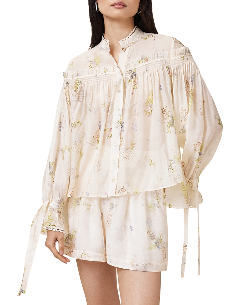 Allsaints Delphine Floral Print Shirt
