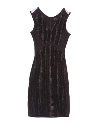 Safe &amp; Sound Leather Dress