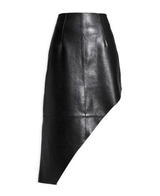 Fallon Recycled Leather Skirt