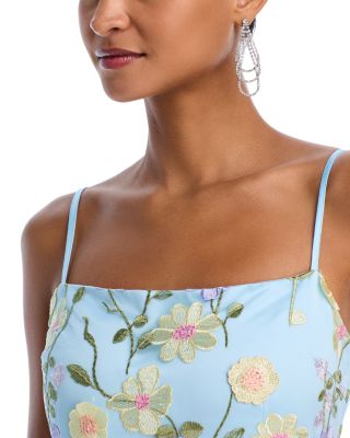 Embroidered Mini Dress - Exclusive