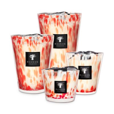 Baobab Collection - Pearls Coral Candle Collection