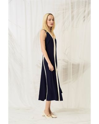 Color Blocked Knit Dress