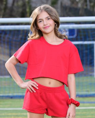 Girls' Tristan Cropped Tee - Big Kid