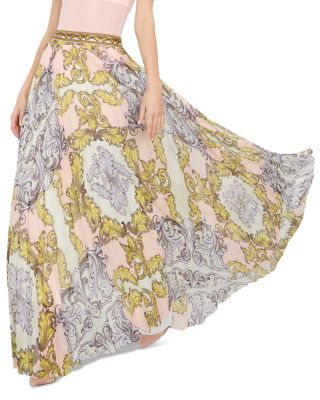 Katz Pleated Maxi Skirt