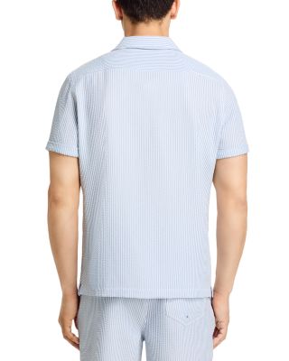 Amalfi Seersucker Short Sleeve Shirt