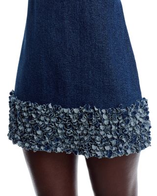 Petal Mindie Denim Mini Dress
