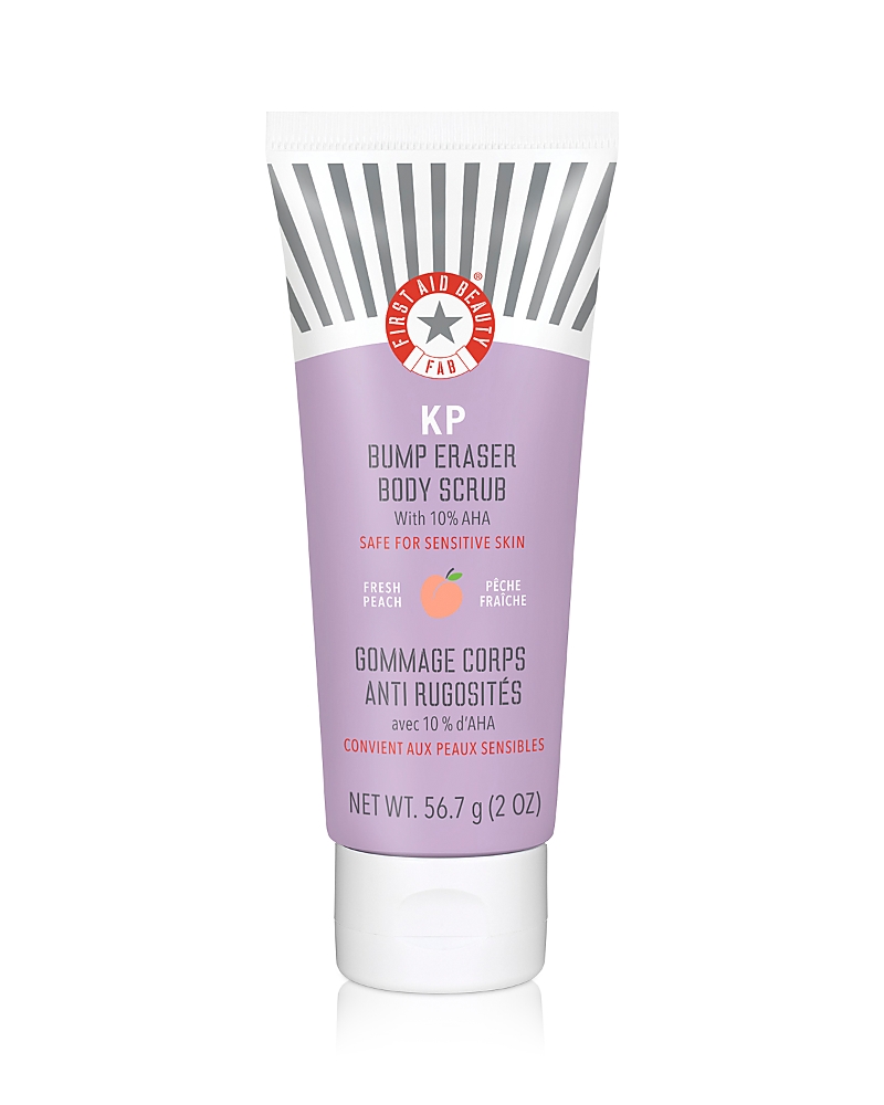 First Aid Beauty Kp Bump Eraser Body Scrub With 10% Aha - Fresh Peach 2 Oz.