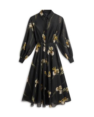 ★Ted Baker LIORRA フローラルオルガンザ 上質マキシ★ Ted Baker Liorra Printed Organza Dress | Bloomingdale's