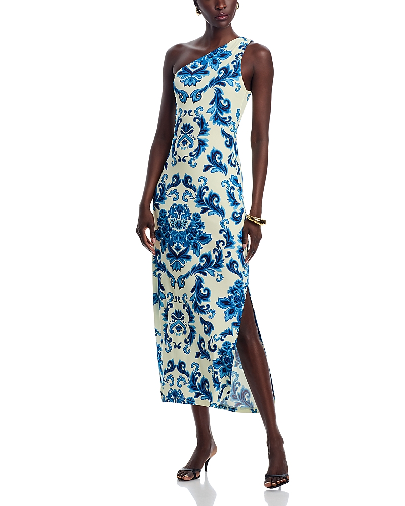 cara cara one shoulder dress Cara One Shoulder Maxi Dress White Size S from Hello Molly Prom Dress