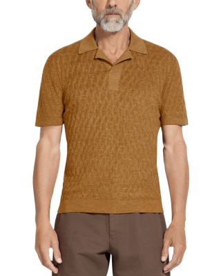 Zegna Textured Polo Shirt