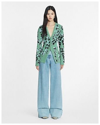 Leopard Print Cardigan - Bloomingdale's Leopard Print Cardigan - Bloomingdale's