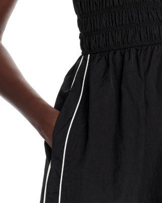 Kit Smocked Poplin Midi Dress