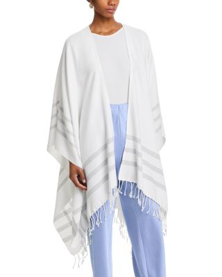 Vince - Woven Cotton Cashmere Cape