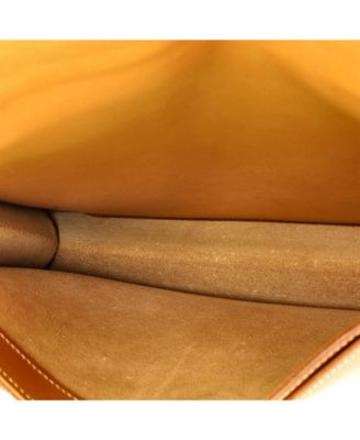 Pre-Owned Hermes 27 Sac a Depeches Bag Vache Natural