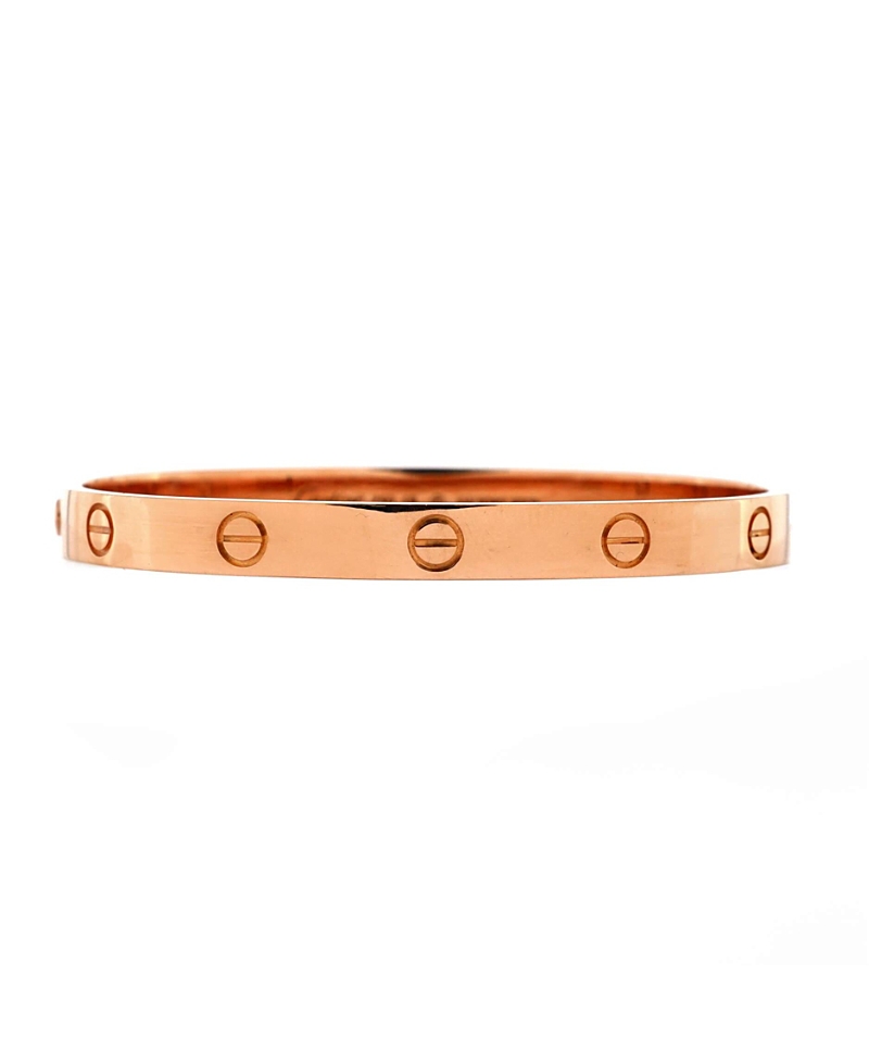 Pre-owned Pre-owned Cartier Cartier Love Bracelet 18k Rose Gold