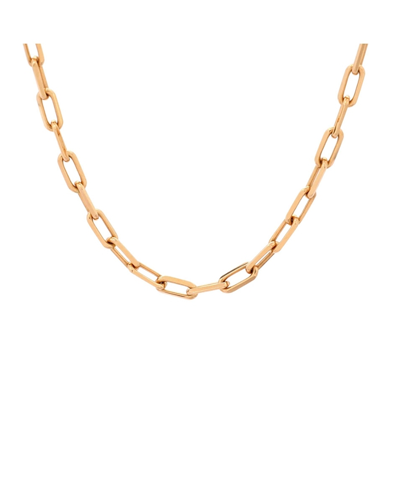 Pre-Owned Cartier Santos de Cartier Chain Necklace 18K Gold