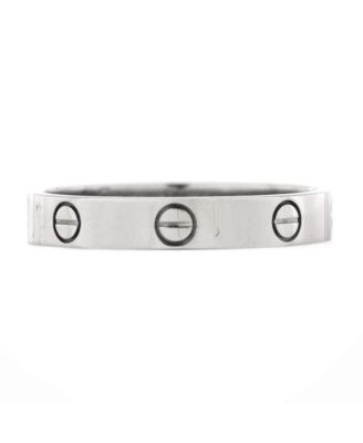 Pre-Owned Cartier - Love Wedding Band Ring 18K White Gold