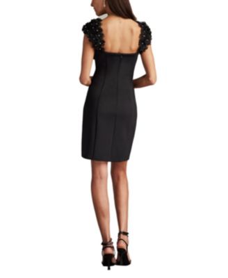 Sone Floral Embellished Mini Dress