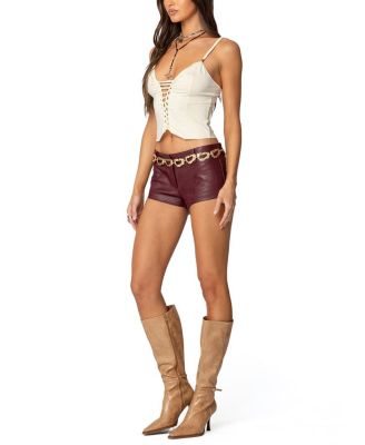 Interlocked V Neck Tank Top