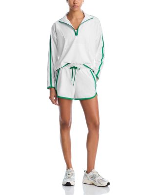 Course Contrast Half Zip Sweatshirt