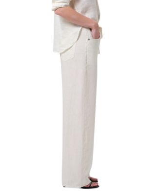 Brynn Drawstring Linen Trousers