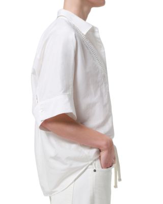 Claire Lace Trim Shirt