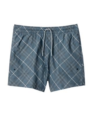 Relaxed Fit Check 4.1" Swim Shorts