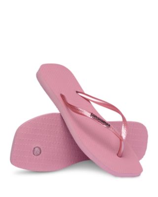 Women's Slim Square Flip Flop Sandals