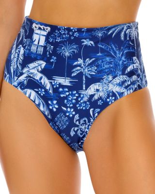 Malory Tales Bikini Top & Alicia Tales Printed High Waisted Reversible Bottom