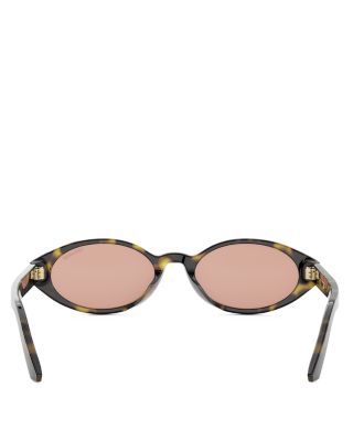 DiorPacific R1I Oval Sunglasses, 52mm