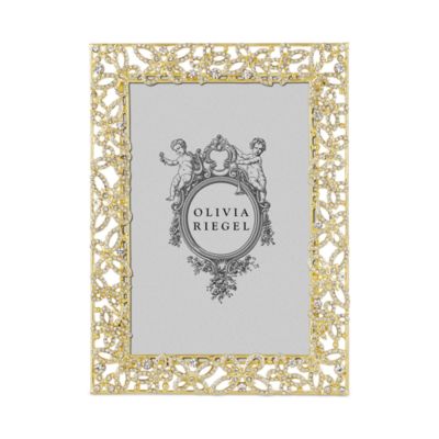 Papillon with Crystals Frame, 4&amp;quot; x 6&amp;quot;